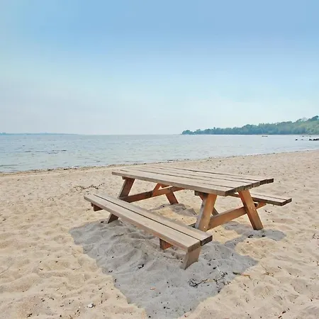 Two-bedroom Holiday Aabenraa With A Fireplace 06 Tatil Evi *